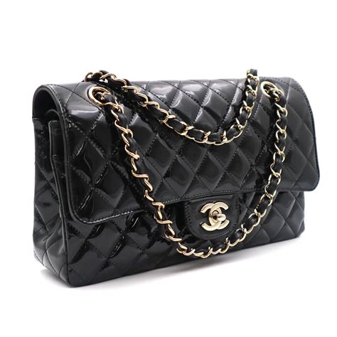 chanel ss18 cruise black leather quilted satchel|chanel handbags sale.